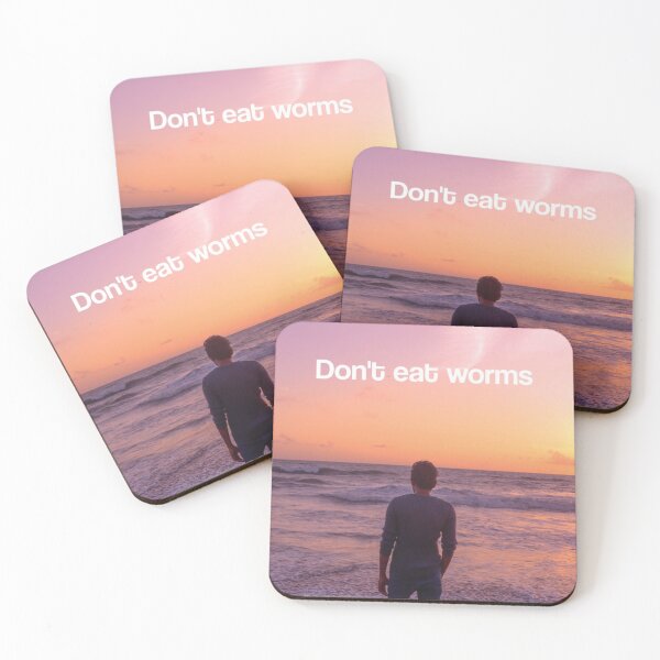 Item preview, Don't Eat Worms designed and sold by MoondropShop.