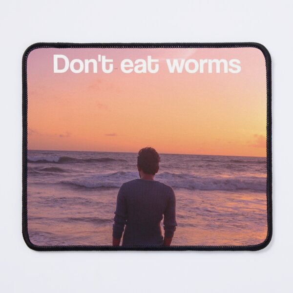 Item preview, Don't Eat Worms designed and sold by MoondropShop.