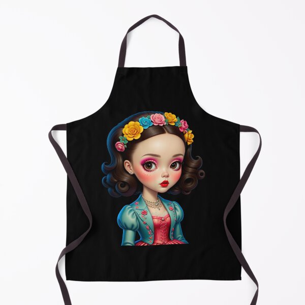 Item preview, Whimsical Songstress with Floral Headband designed and sold by artwaves.