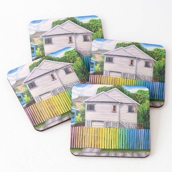 Item preview, Rainbow Fence House  designed and sold by Beat Babadaba.