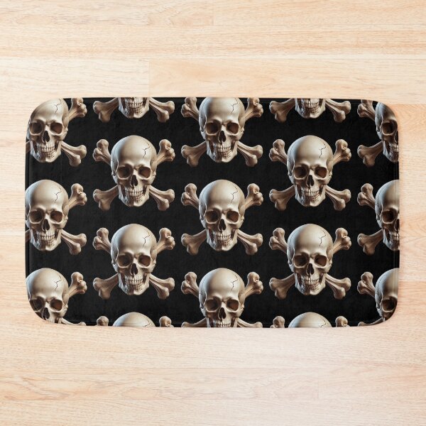 Item preview, Hyper-Realistic Skull with Crossbones designed and sold by LaNadaYFundante.