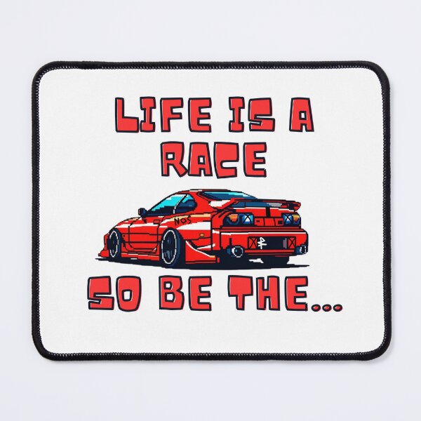 Item preview, Life is a race designed and sold by WeJustMakeFUN.