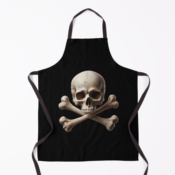 Item preview, Hyper-Realistic Skull with Crossbones 2 designed and sold by LaNadaYFundante.