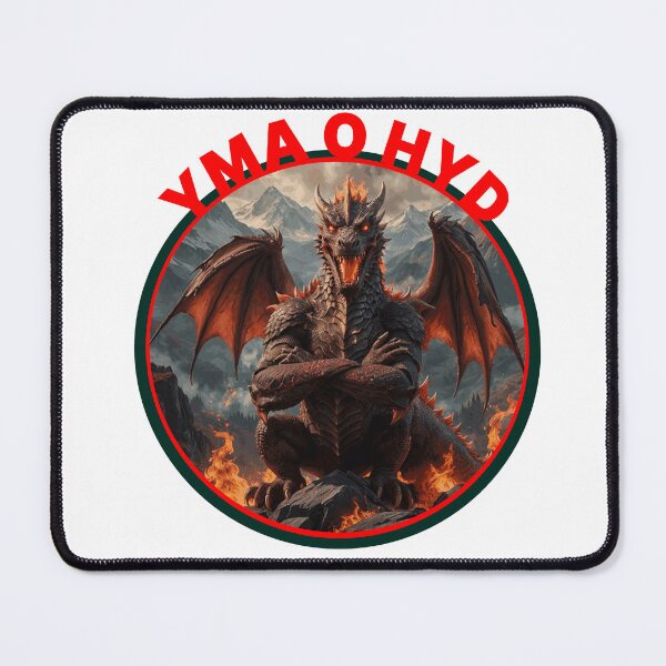 Item preview, YMA O HYD YN GYMRAEG RED 5 designed and sold by Marni Scofidio Desi9ns.