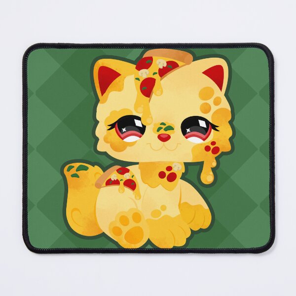 Item preview, Pizza cat designed and sold by Polka-Dot-Paint.