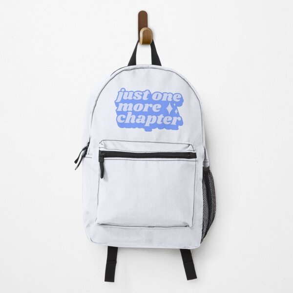 Item preview, Just one more chapter - blue book quote designed and sold by Cre8iveCat.