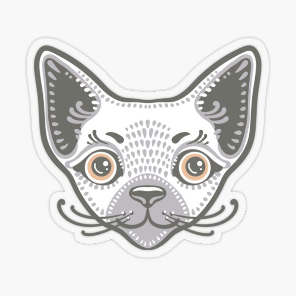 Item preview, Cat Sfinks face designed and sold by lex-sky.