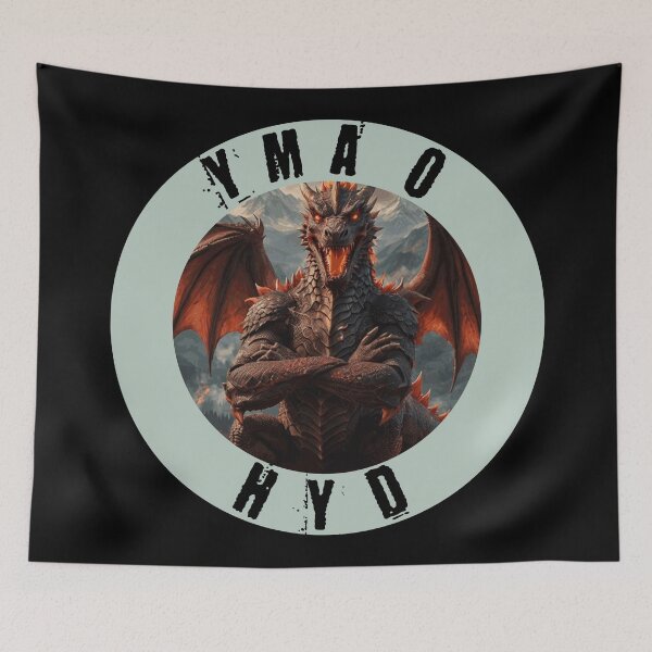 Item preview, YMA O HYD YN GYMRAEG GREY designed and sold by Marni Scofidio Desi9ns.