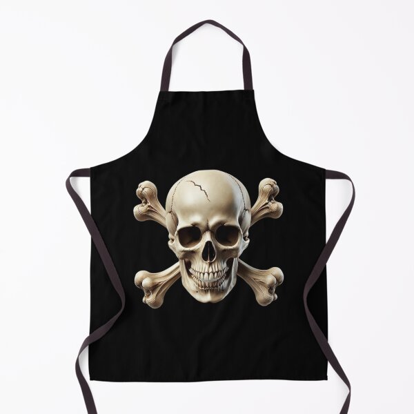 Item preview, Hyper-Realistic Skull with Crossbones 5 designed and sold by LaNadaYFundante.
