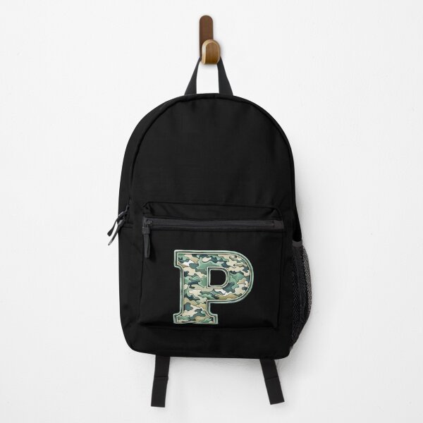 Item preview, camouflage letter P designed and sold by jkrphoto.