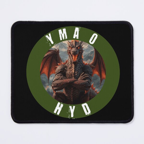 Item preview, YMA O HYD YN GYMRAEG GREEN designed and sold by Marni Scofidio Desi9ns.