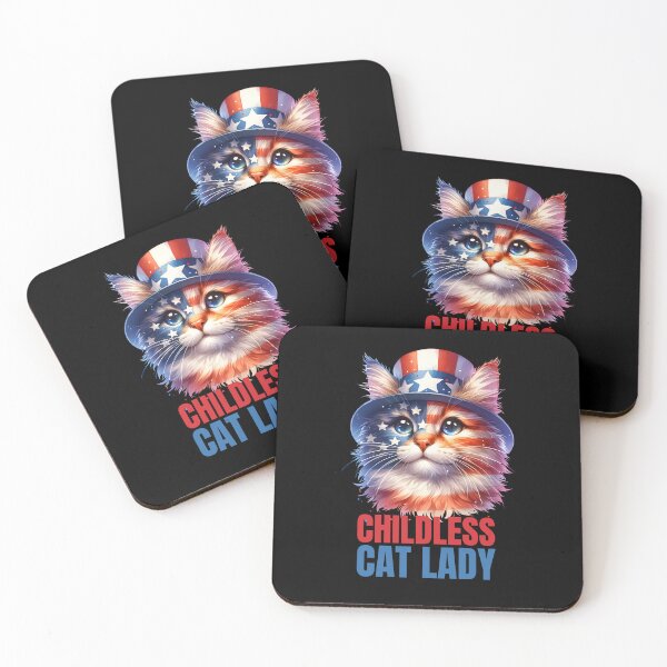 Item preview, Childless Cat Lady Funny Cat Lover designed and sold by smartrocket.