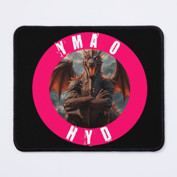Item preview, YMA O HYD YN GYMRAEG FUCHSIA designed and sold by Marni Scofidio Desi9ns.