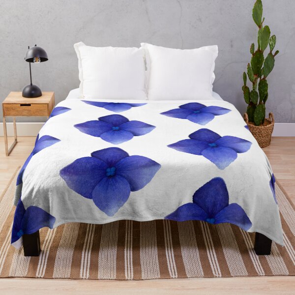 Item preview, Blue Flower Watercolor Art designed and sold by AveryZi.