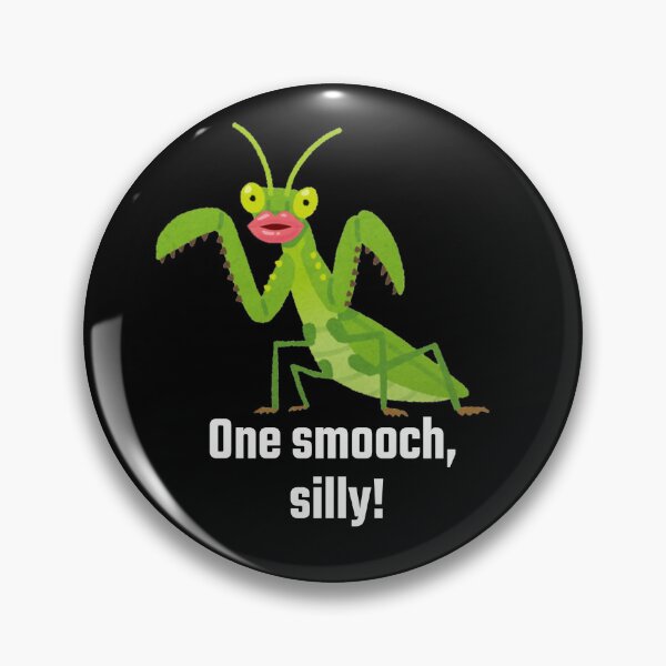 Item preview, Playful Praying Mantis Kiss designed and sold by VitalArrow.