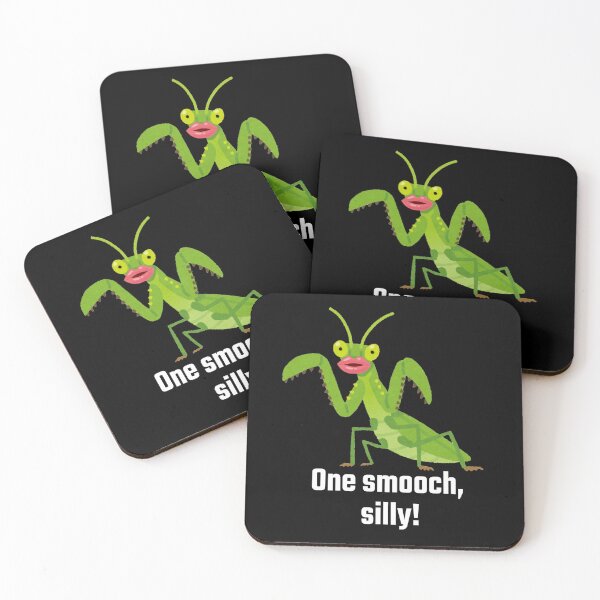 Item preview, Playful Praying Mantis Kiss designed and sold by VitalArrow.