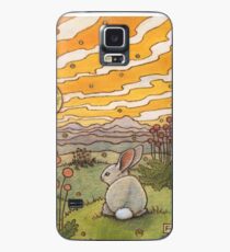 Bunny Sunset Case/Skin for Samsung Galaxy