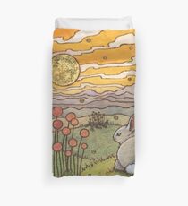 Bunny Sunset Duvet Cover