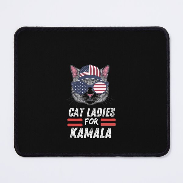 Item preview, Cat ladies for kamala designed and sold by Fateh-Kro ⭐⭐⭐⭐⭐.
