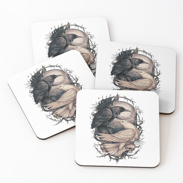Item preview, The Raven And The Dove designed and sold by Angry Swan Designs.