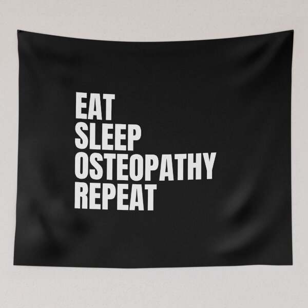 Item preview, eat sleep osteopathy repeat designed and sold by sydney-syder.