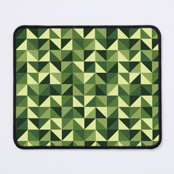 Item preview, Green Triangles Pattern designed and sold by SJ-Merch.