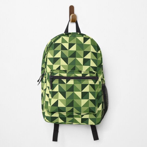 Item preview, Green Triangles Pattern designed and sold by SJ-Merch.