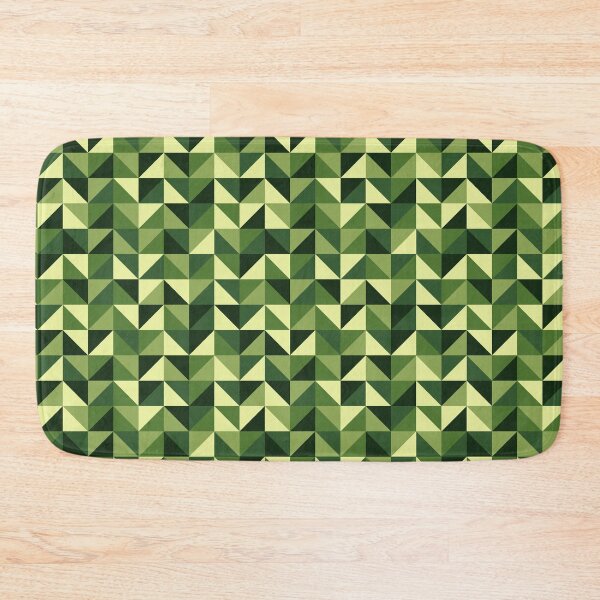 Item preview, Green Triangles Pattern designed and sold by SJ-Merch.