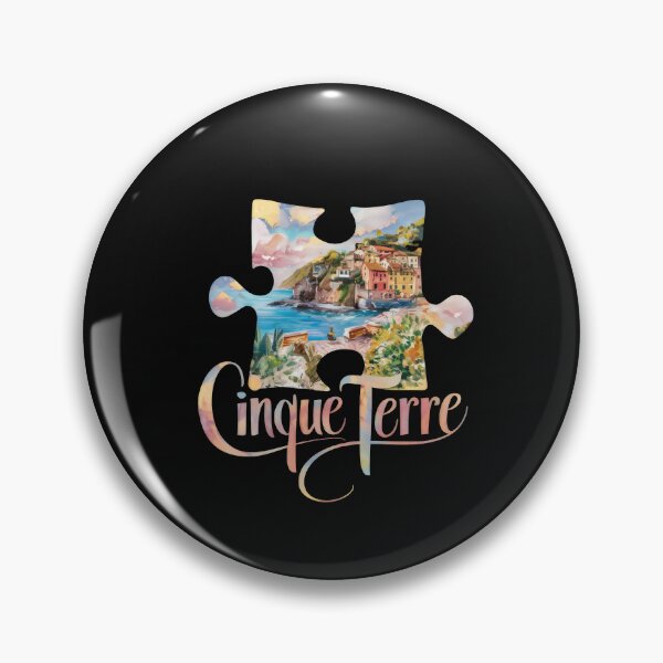 Item preview, Cinque Terre Travel Italy - "Cinque Terre Italy: Coastal Charm" designed and sold by stickercuffs.