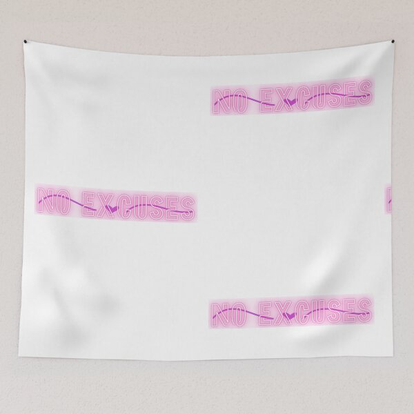 Item preview, PINK NO EXCUSES designed and sold by tryingsalesman.