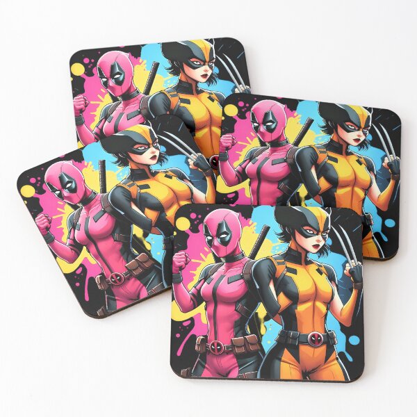 Item preview, Heroic Ladies in Neon designed and sold by MakeIt-Tee-See.