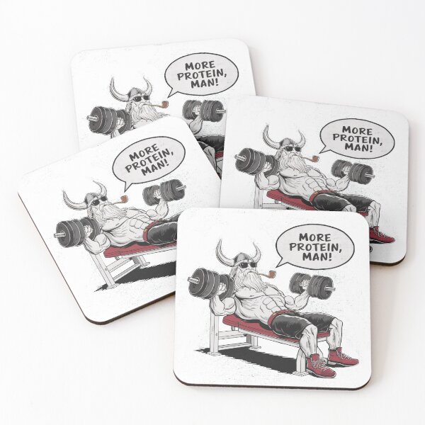 Item preview, Viking's routine "More protein, man!" designed and sold by KukerLukii.
