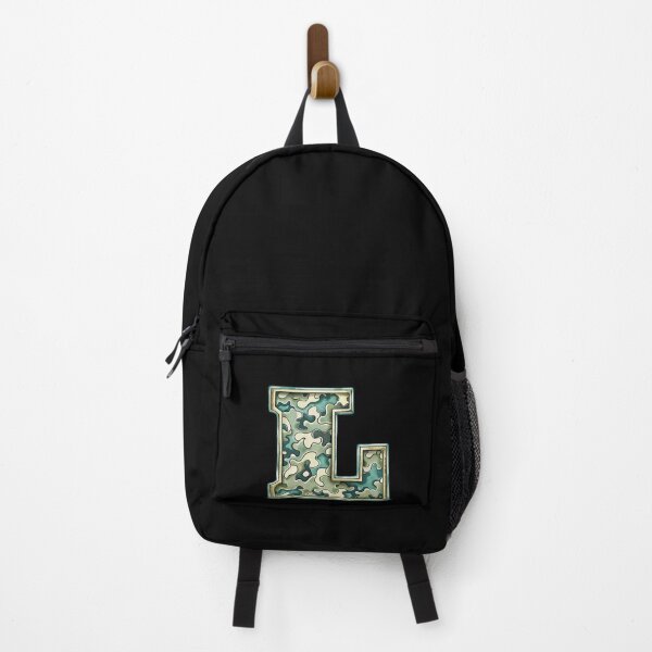 Item preview, camouflage letter L designed and sold by jkrphoto.