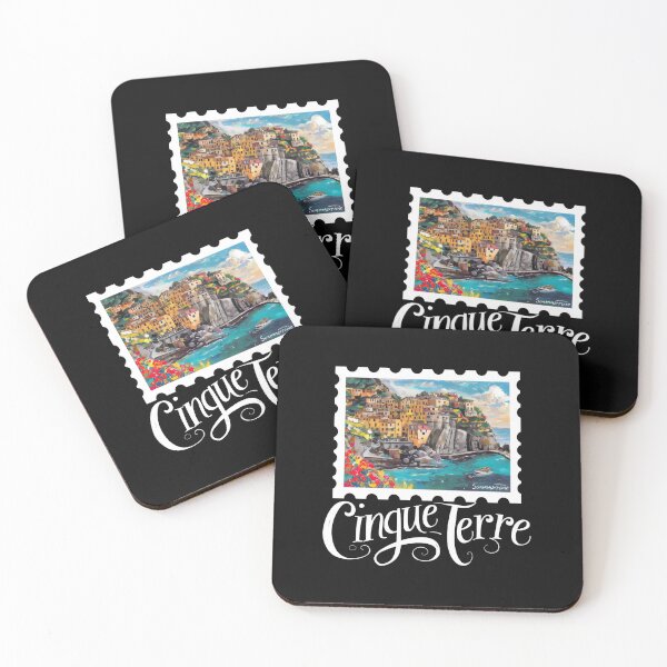 Item preview, Cinque Terre Travel Italy -"Discover Italy's Cinque Terre Coast" designed and sold by stickercuffs.