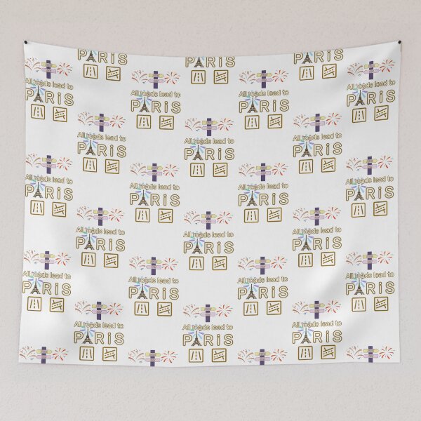 Item preview, All Roads Lead to Paris in 2024 designed and sold by beaugence.