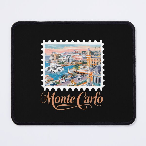 Item preview, Monaco Monte Carlo Travel - "Monte Carlo Monaco: Vintage Riviera Charm" designed and sold by stickercuffs.