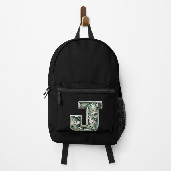 Item preview, camouflage letter J designed and sold by jkrphoto.