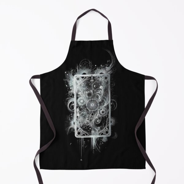 Item preview, Ethereal Monochrome Tarot Card - Mystical Elegance designed and sold by Blink Art Studio.