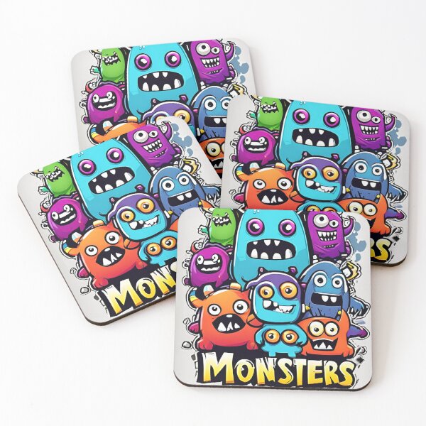 Item preview, The World of Funny and Adorable Monsters designed and sold by Karolisa.