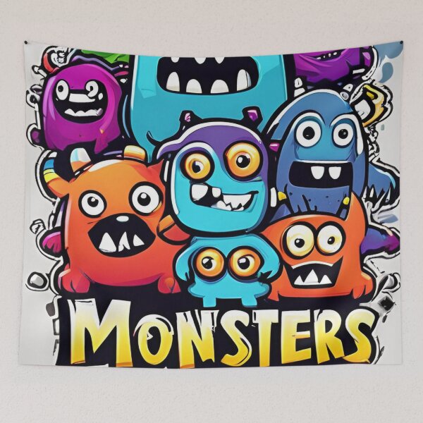 Item preview, The World of Funny and Adorable Monsters designed and sold by Karolisa.