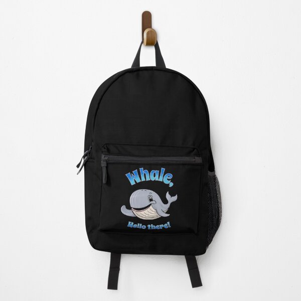 Item preview, Whale Hello There Cute Pun Design designed and sold by CALIMASHIRTS.