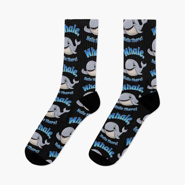 Item preview, Whale Hello There Cute Pun Design designed and sold by CALIMASHIRTS.