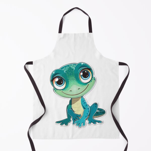 Item preview, Adorable Cartoon Lizzard designed and sold by NicolasGlowArt.