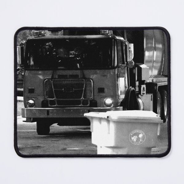 Item preview, Recycling Truck Black And White  designed and sold by MercerImages.