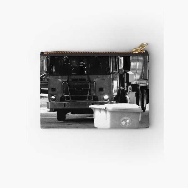 Item preview, Recycling Truck Black And White  designed and sold by MercerImages.