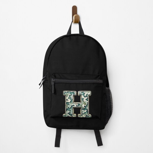 Item preview, camouflage letter H designed and sold by jkrphoto.