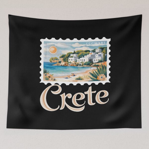 Item preview, Crete Greece Travel - "Crete: Greek Island Summer Adventure" designed and sold by stickercuffs.