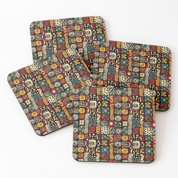 Item preview, Afrikan ethnic simple pattern designed and sold by fuzzyfox.