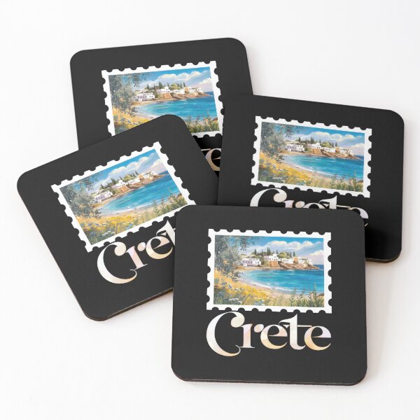 Item preview, Crete Greece Travel - "Crete: Sun, Sea, and History" designed and sold by stickercuffs.