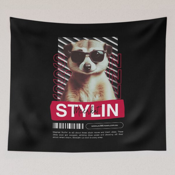 Item preview, Meerkat Stylin’ designed and sold by pUNKnown.